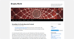 Desktop Screenshot of brophyworld.com