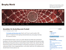 Tablet Screenshot of brophyworld.com